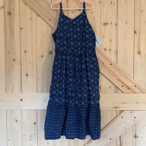 Carters Spaghetti Strap Girls Midi Dress NWT Size 10